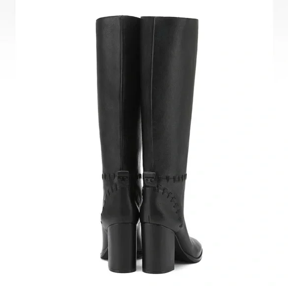 NIB Tory Burch Contraire 90mm Boot Golf Napa Black Size 10.5 Style 42750 - Picture 2 of 15